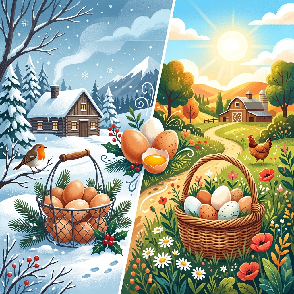 Why Egg Prices Rise in Winter and Fall in Summer